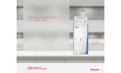 Dionex Aquion - Model 22176-60002 - Ion Chromatography (IC) System - Brochure