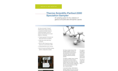 Thermo Scientific Partisol - 2300 Speciation Sampler - Datasheet