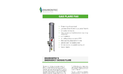 Bilgeri EnvironTec - Model FA II - Biogas/Biomethane Flare - Brochure