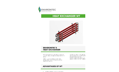 Sludge heat exchanger WT Brochure