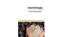 Eco-Material - Concrete-Grade Fly Ash - Brochure