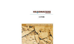 Model C-Stone - Coal Burning Electric Generating Plants - Datasheet