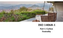 Crowberry Consulting Ltd - ISO 14068-1 Climate Management Part 1 Carbon Neutrality