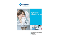PreSens  - Optical pH Sensors & Meters - Brochure
