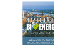 Nordic Baltic Bioenergy 2015 Brochure