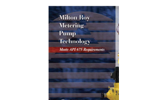 MACROY - Model G Series - Metering Pumps - Brochure