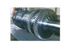 Model 600 MW - LP Gas Turbine Shafts
