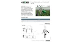 ADJUSTABLE ANGLE MOUNTING BRACKET (AM-400) - Brochure
