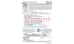 Soil Moisture Temperature and EC Recorder - Brochure