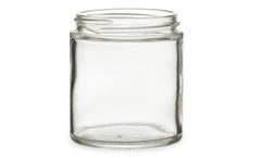 Berlin - 4 oz Clear Glass Straight Sided Squat Jars