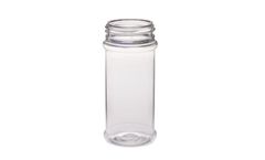 Berlin - Model 326227 - 8 oz Clear PET Plastic Spice Jars