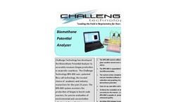 BPA-800 Biomethane Potential Analyzer - Brochure