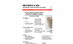 EAS BB-2590/U Battery Brochure