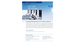 DC Load - DC Unload Brochure