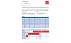 Carlson - Model XE Range - Depth Filter Sheets - Brochure