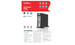 Riello - Model SDU -5 - 10 kVA - Sentinel Dual UPS System Brochure