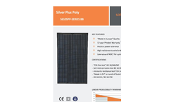 Solsonica - Revamping Photovoltaic Solar Modules - Brochure