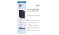 YGE - Model 60 Cell Series 2 - Standard Solar Panel - Brochure