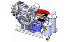 Fruitland - Model ELIM G-SMF344L (218 CFM) - Self-Contained Vacuum System