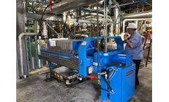 Sperry - Model 762mm - Robust Filter Press with Stainless Steel Plates - Ideal for Chemical Processing