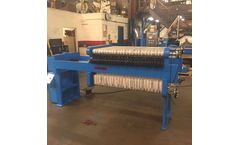 Sperry - Model 800mm - Aluminum Frame Filter Press with Steam Heated Plates for Wax Filtration