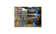 Sperry - Model 305mm - High-Grade Aluminum Steam Heated Filter Press for Dewatering and Sludge Treatment