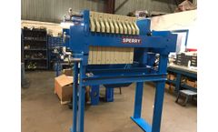 Sperry - Model 407mm - Dual Chamber Filtration Press for High-Volume Applications