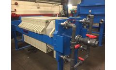 Sperry - Model 800mm 10 Cubic Ft - Highly Efficient Filtration Press with 10 Cubic Ft Filter Cake Capacity