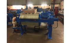 Sperry - Model 630mm - Filtration Press with CGR Gasketed Plates and PVC Construction