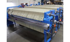 Sperry - Sperry 1000mm Filter Press with High Capacity for Solid-Liquid Separation