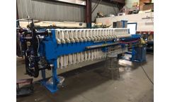 Sperry - Model 1000mm - Mining Filter Press for High-Capacity Dewatering in Harsh Environments