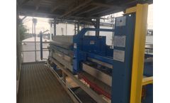 Sperry - Model 1000mm 35 Cubic Ft - CGR Gasketed Recessed Chamber Plates Filter Press with SPS Shifter and Safety Light Curtains