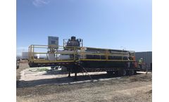Sperry - Model 1000mm - Filter Press with Trailer Mount for Efficient Slurry Separation in Field Applications