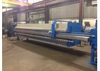 Sperry - Model 1225mm 100 Cubic Ft - Advanced Membrane Plate Technology Filter Press for Chemical Processing and Wastewater Treatment