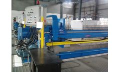 Sperry - Model 1200mm - 90 Cubic Feet - Robust Filter Press with 90 Cubic Feet Capacity for Chemical Processing