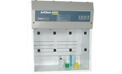 AirClean - Polypropylene Ductless Fume Hood - Folding Sash