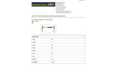AMPCO - Model H-32FG - German Type Non-Sparking Hammer with Fiberglass Handle - Datasheet