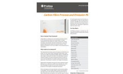 Measurement solution for Carbon Fibre Process and Emission Monitoring - Application Datasheet