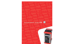 Automatic Isokinetic Sampler, STS Brochure
