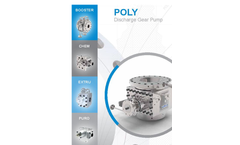 POLY - High-Pressure Discharge Gear Pump Brochure