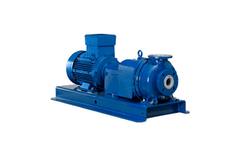 CP-Pumpen - Model ET - Ceramic Lined Double Mechanical Seal Chemical Process Pump