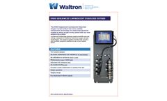 Waltron - Model 9165S - Sequenced Luminescent Dissolved Oxygen Analyzer -Brochure