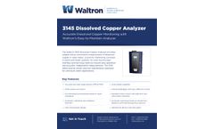 Waltron - Model 3145 - Dissolved Copper Analyzer - Brochure