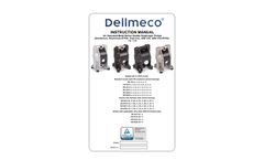 Dellmeco - Metal Air Operated Diaphragm Pumps (AODD) - Manual