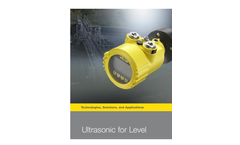 Ultrasonic VEGASON 62- Brochure