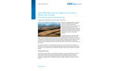 Using Delphin High Speed Data Logging to Increase Farmer Efficiency and Crop Yields - Applications Note