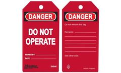 Guardian Extreme - Safety Tag