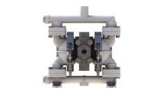 Versamatic - Model 1/4" (6mm) - Bolted Plastic  Air-Operated Double-Diaphragm (AODD) Pumps