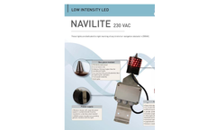  	Obsta - Model Navilite-120-240V-KIT - Red Fixed Low Intensity Light - Brochure