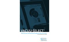 VACUU·SELECT® - New Vacuum Controller for Chemistry and Life Science - Brochure